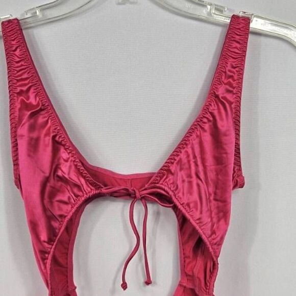 SKIMS WOVEN SHINE TEDDY NWT - Picture 3 of 12